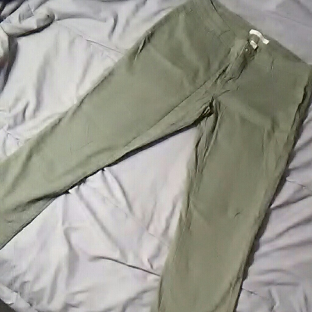 Olive Green Pants